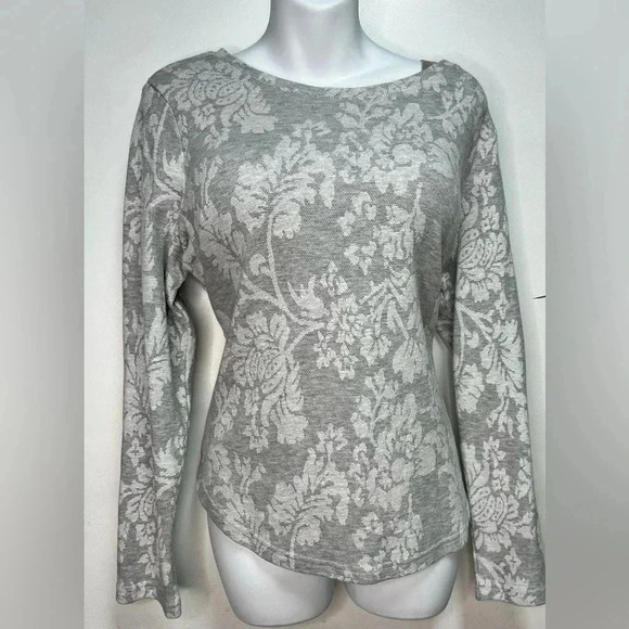 CROFT AND BARROW TOP LIGHT SWEATER SHIRT - 3/4 SLEEVE - WOMENS S - RN 157461 - Picture 1 of 3